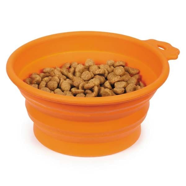 Fly Free Zone Guardian Gear Bend-A-Bowl - Small, Orange - FL2147195