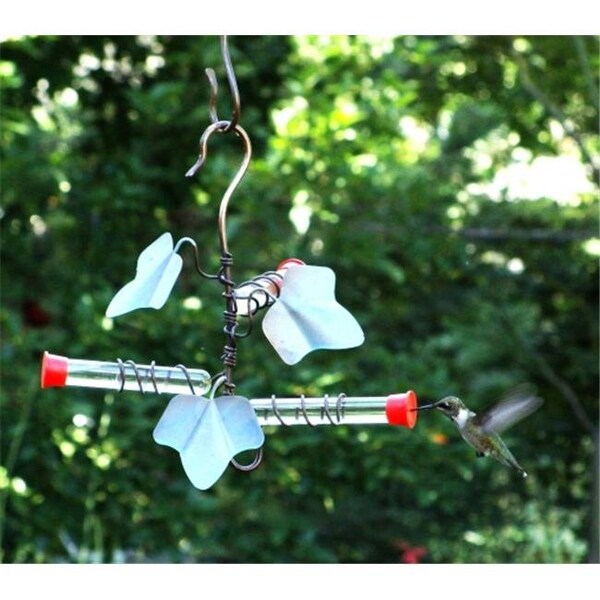 Songbird Essentials Songbird Essentials SEHHHMBF Copper Ivy Feeder 3 Tubes - SEHHHMBF