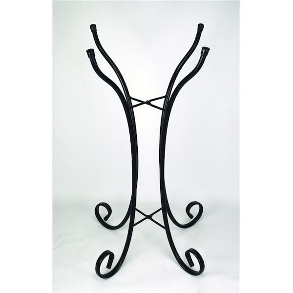 Songbird Essentials Songbird Essentials SE5054 Metal Birdbath Stand Hourglass Shape - SE5054