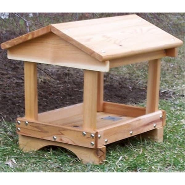 Stovall 17-inch x 15-inch x 20-inch Wood Pavillon Feeder - SP5F