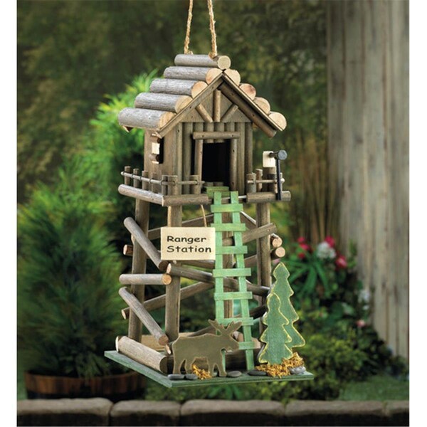 Zingz & Thingz 57071533 Ranger Station Birdhouse - ZI627479