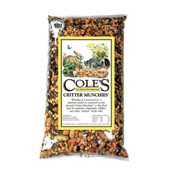 Coles Wild Bird Products Co Coles Wild Bird Products Co COLESGCCM10 Critter Munchies 10 lbs. - COLESGCCM10