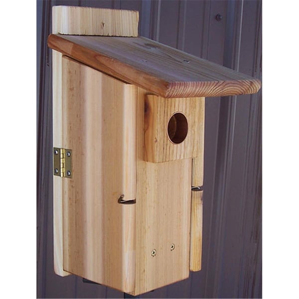 Mansbestfriend Wood Ultimate Bluebird House With Window - MA3362462