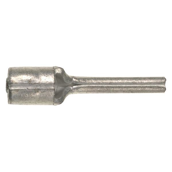 Terminal de clavija no aislado de 22-18 AWG de Panduit 0.47" de longitud de clavija Paquete de 1000 - P18-P47-M
