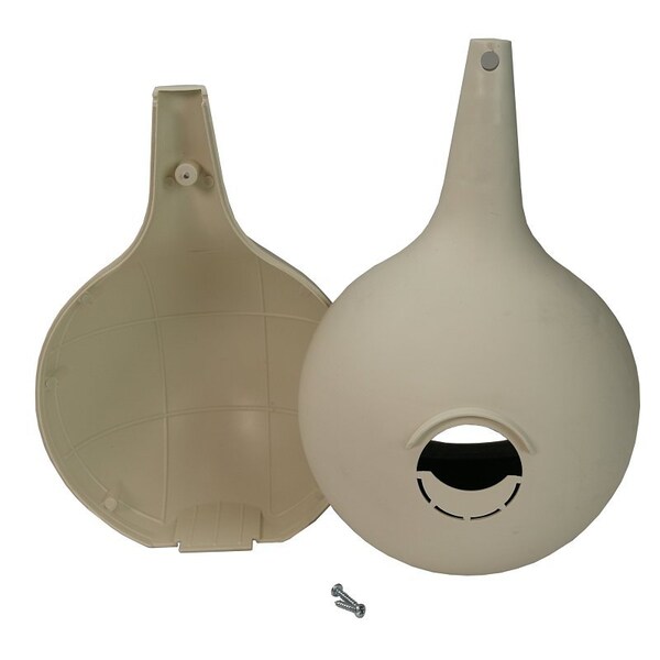 Heath 30008R30008R Gourd House, Plastic, Almond - 30008