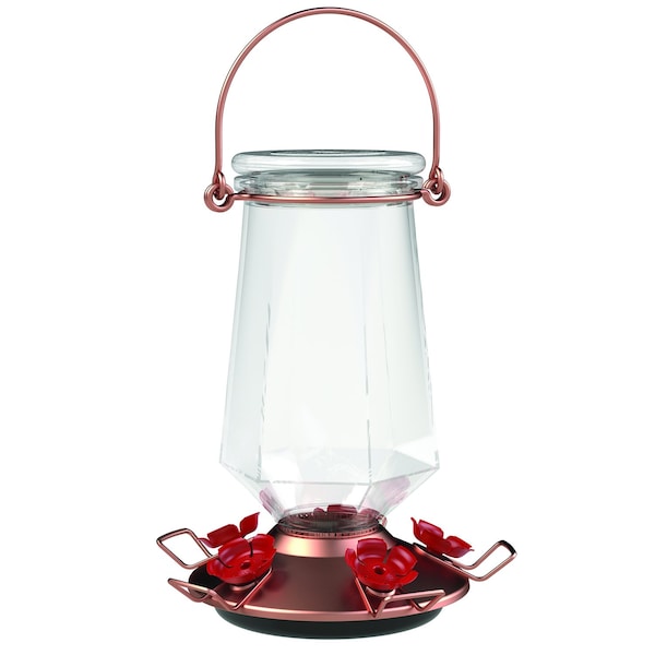 Perky-Pet Perky-Pet Hummingbird 28 oz Glass/Metal/Plastic Nectar Feeder 5 ports - 9109-2
