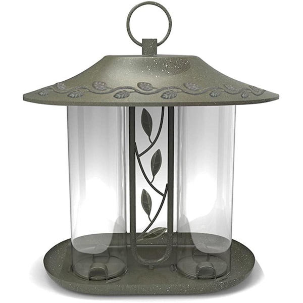 Gardman Usa Gardman Peckish Secret Garden Dual Seed Wild Bird Feeder, Green - 60052108X