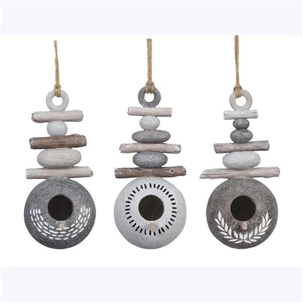 Disciplediscipulo Resin Zen Garden Birdhouse, 3 Assortment - DI4267230