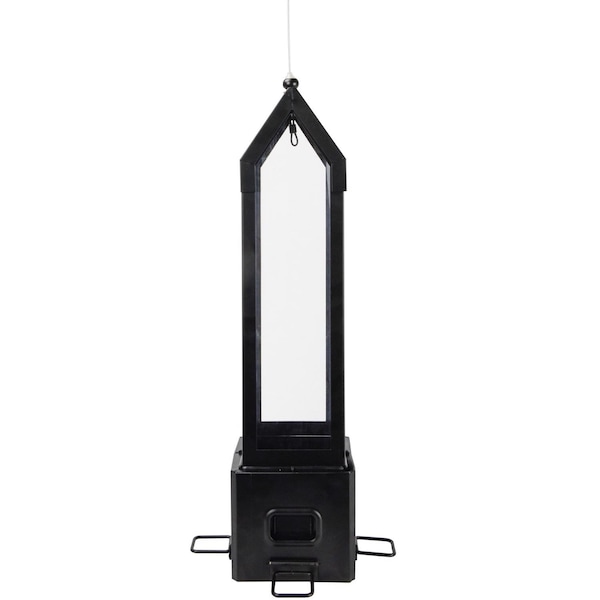 Natures Way Nature's Way Wild Bird 3.1 qt. cap. Metal Squirrel Shield Choice Lantern Bird Feeder 4 ports - SPLAN-2