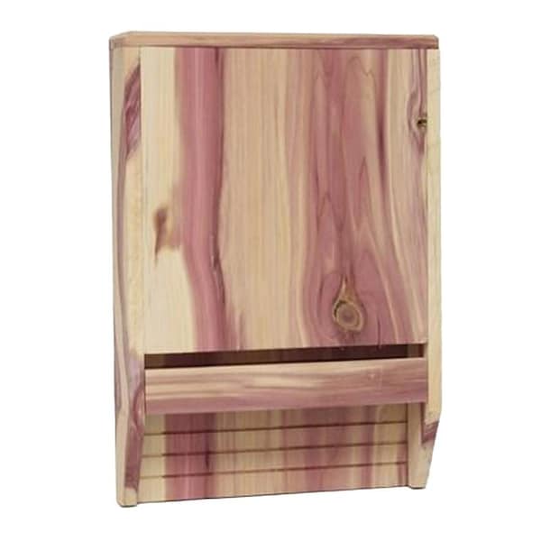 Heath Bat House, 212 ft W, 1112 ft D, 1614 ft H, Cedar Wood - BAT-1