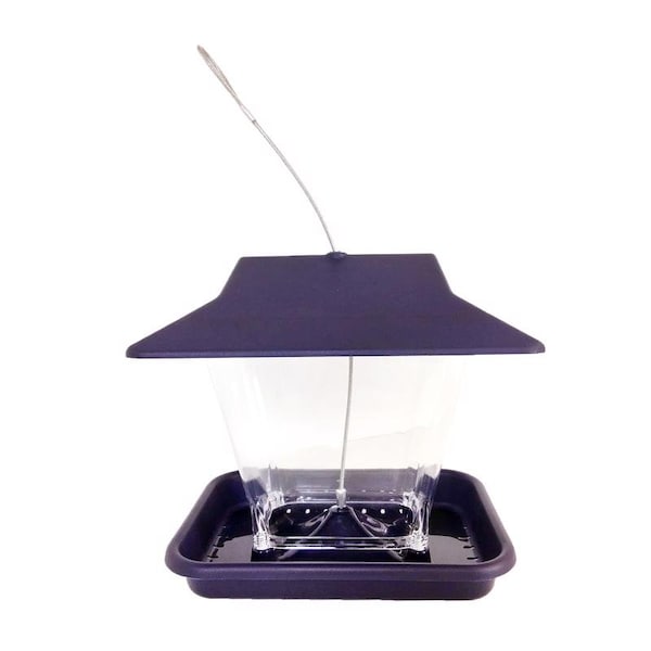 More Birds More Birds Perky-Pet Wild Bird 1.7 lb Plastic Hopper Bird Feeder - 50156