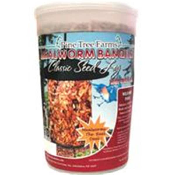 Pine Tree Farms 28 oz Mealworm Banquet Classic Log - PI37933