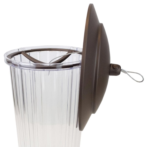 Perky-Pet Perky-Pet Squirrel-Be-Gone Wild Bird 4 lb Plastic Ladder Bird Feeder 4 ports - 334