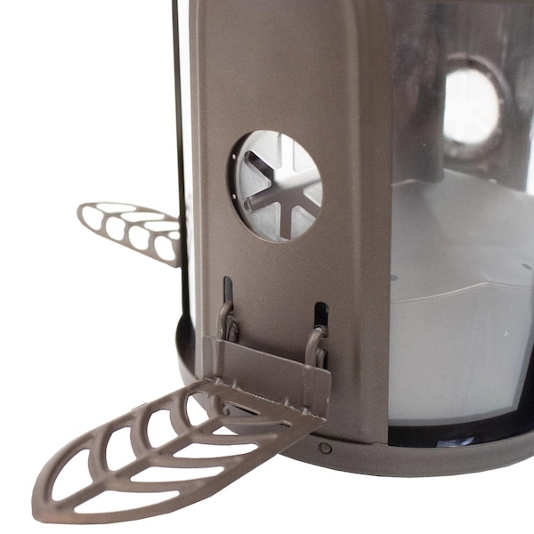 Perky-Pet Perky-Pet Squirrel-Be-Gone Wild Bird 4 lb Plastic Ladder Bird Feeder 4 ports - 334