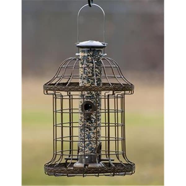 Fancy Feline WLCAGE2 Designer Caged 4 Port Tube Feeder - FA2681607