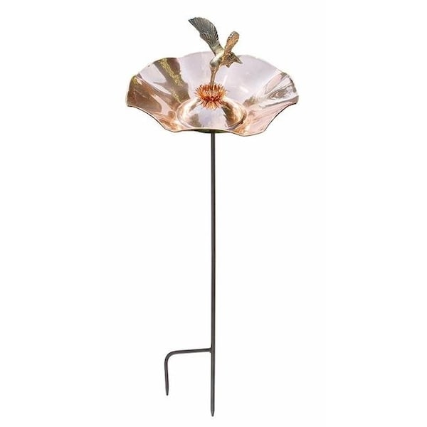 Achla Designs Achla HBBB-01-S Hummingbird Birdbath with stand - HBBB-01-S