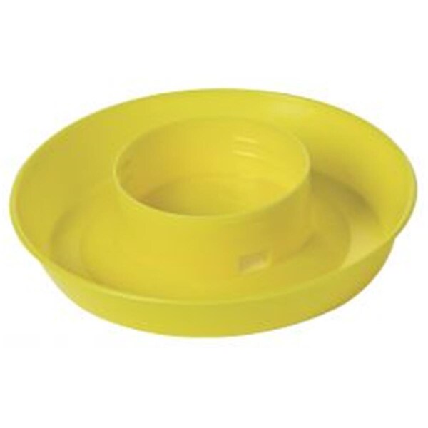 Miller Mfg 1 qt ScrewOn Poultry Waterer Base Yellow - 740YELLOW
