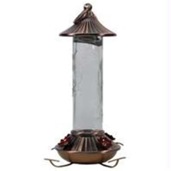 John James Audubon Audubon-woodlink-Etched Hummingbird Feeder- Bronze-clear 14 Ounce - 990993