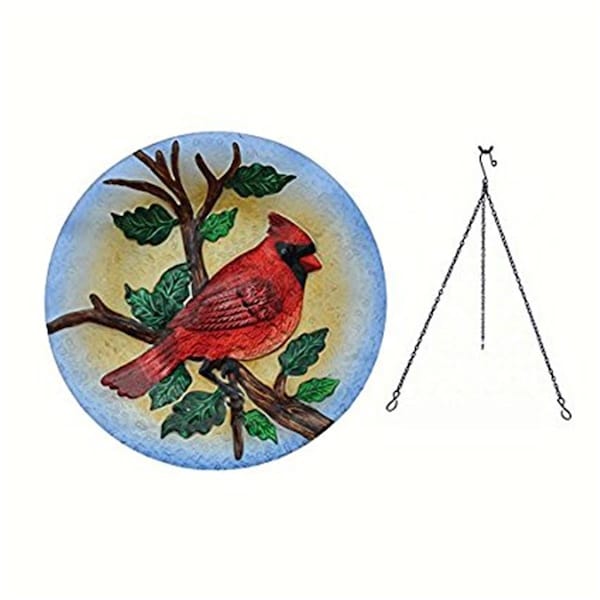 Songbird Essentials Majestic Cardinal Hanging Birdbath - SE5025