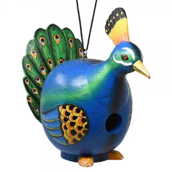 Bobbo Peacock Gordo-O Bird House - SE3880228
