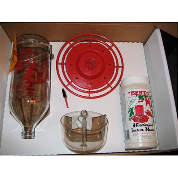Best-1 32 Oz Hummingbird Feeder Kit Bottle - BEST32KIT