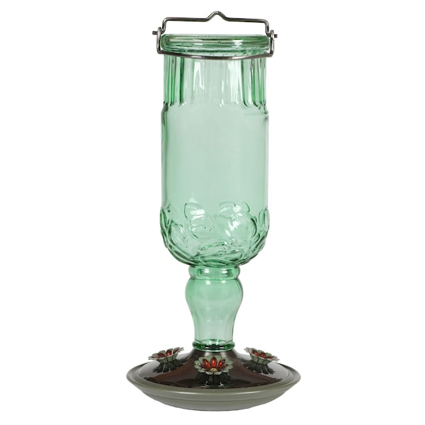 Perky-Pet Perky-Pet Hummingbird 24 oz Glass/Metal Nectar Feeder 4 ports - 8120-2