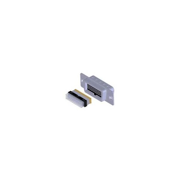 Conector de Telecomunicaciones y Comunicación de Datos Molex, 60 contactos, macho, terminal de soldadura o hembra, orificio .112-.124, enchufe - 709292000.