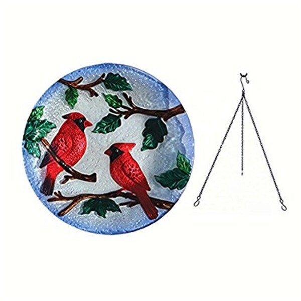 Songbird Essentials Fluttering Hummingbirds Hanging Birdbath - SE5045