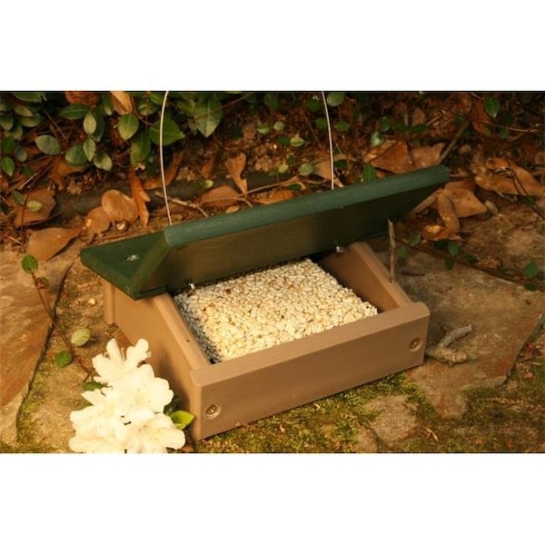 Songbird Essentials Songbird Essentials SERUBSUDF100HD Small Upside Down Suet Feeder-Hunter Driftwood - SERUBSUDF100HD