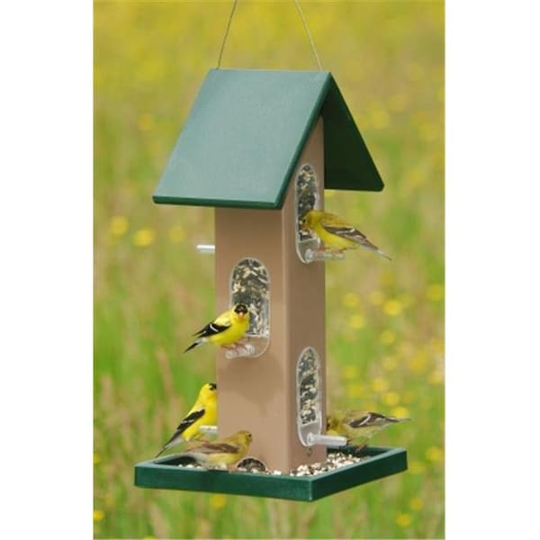 Songbird Essentials Songbird Essentials SERUBTF105 Tube Feeder with seed Tray - SERUBTF105