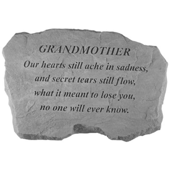 Kay Berry Inc Kay Berry- Inc. 98820 Grandmother-Our Hearts Still Ache In Sadness - Memorial - 16 Inches x 10.5 Inches x 1.5 Inches - 98820