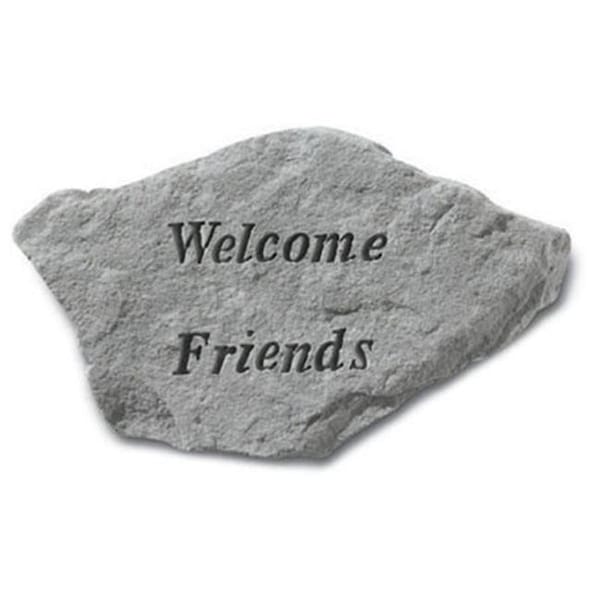 Kay Berry Inc Kay Berry- Inc. 68320 Welcome Friends - Garden Accent - 12.75 Inches x 7.25 Inches - 68320