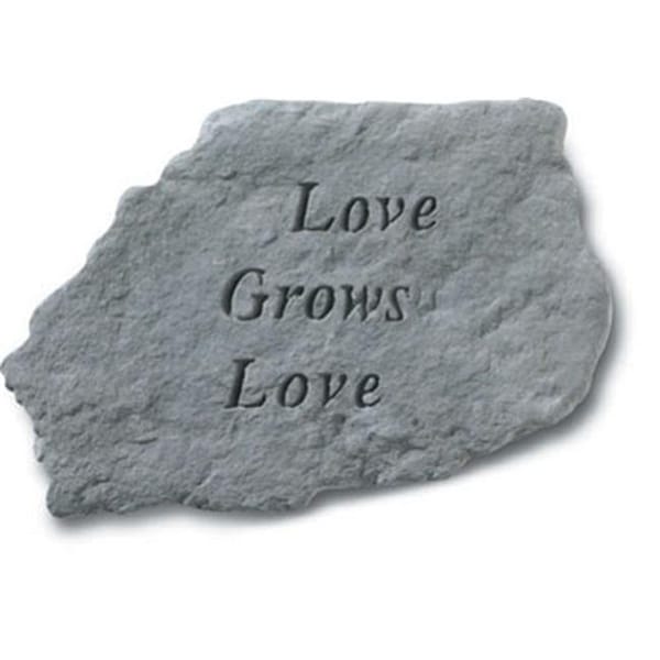 Kay Berry Inc Kay Berry- Inc. 63420 Love Grows Love - Garden Accent - 11 Inches x 7.5 Inches - 63420