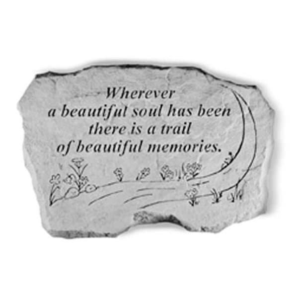 Kay Berry Inc Kay Berry- Inc. 63220 Wherever A Beautiful Soul - Memorial - 16 Inches x 10.5 Inches - 63220