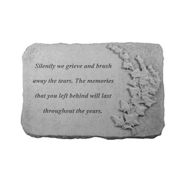 Kay Berry Kay Berry 07506 Silently We Grieve Memorial Stone; Ivory - 7506