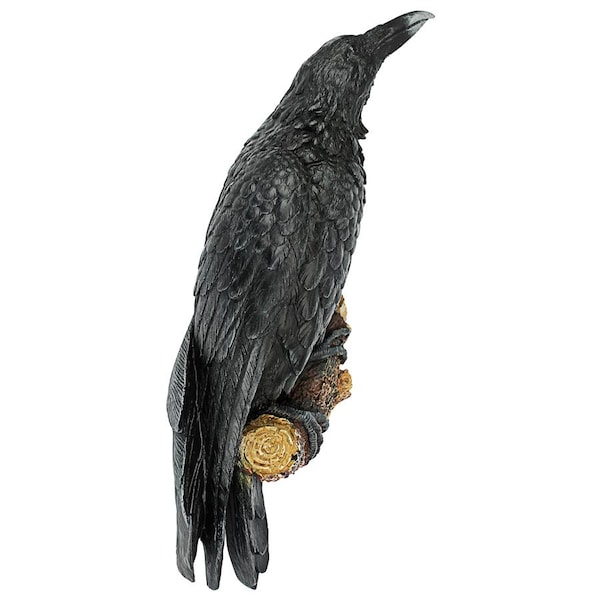 Design Toscano The Raven's Perch Wall Sculpture, PK 2 - NG934872