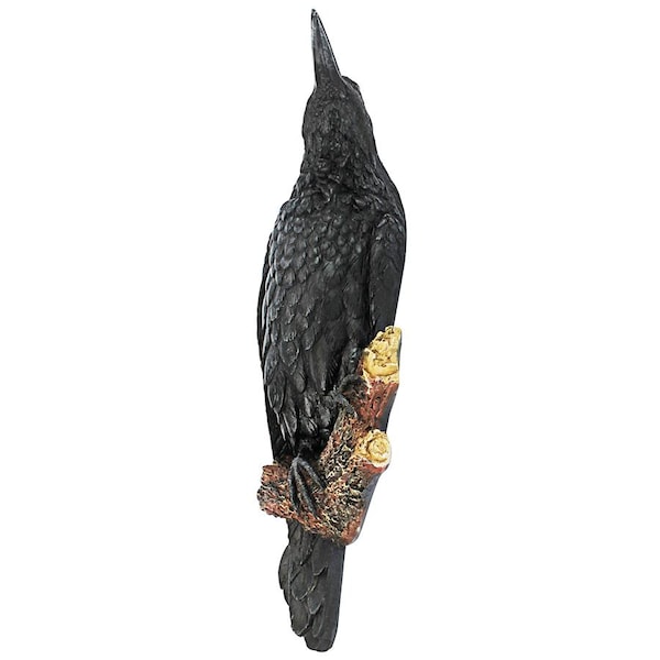 Design Toscano The Raven's Perch Wall Sculpture, PK 2 - NG934872