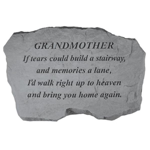 Kay Berry Inc Kay Berry- Inc. 97220 Grandmother-If Tears Could Build A Stairway - Memorial - 16 Inches x 10.5 Inches x 1.5 Inches - 97220