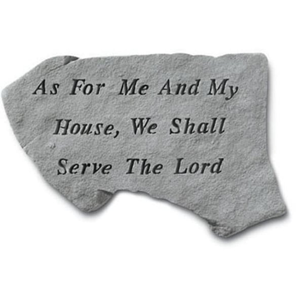 Kay Berry Inc Kay Berry- Inc. 68720 As For Me And My House - Memorial - 15.75 Inches x 11 Inches - 68720