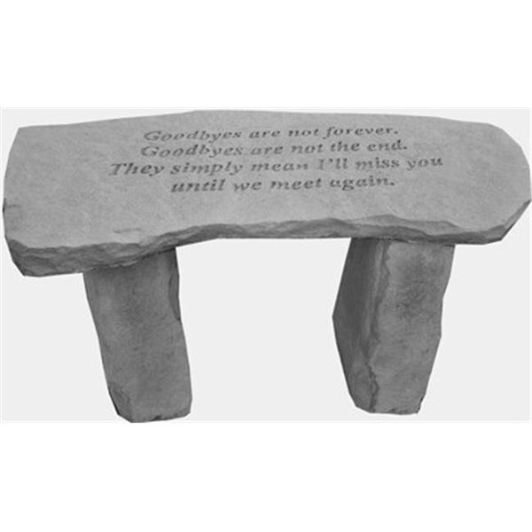 Kay Berry Kay Berry 37720 Goodbyes Are Not Sm Bench - 37720