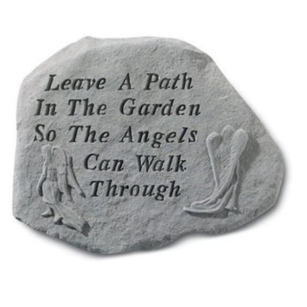 Kay Berry Inc Kay Berry- Inc. 69220 Leave A Path In The Garden - Angels Memorial - 15 Inches x 13 Inches - 69220