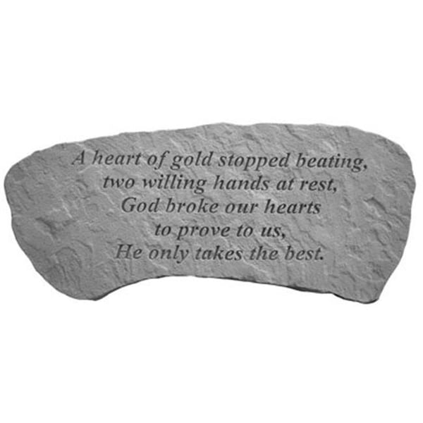 Kay Berry Kay Berry 37420 A heart of gold.Sm Bench - 37420