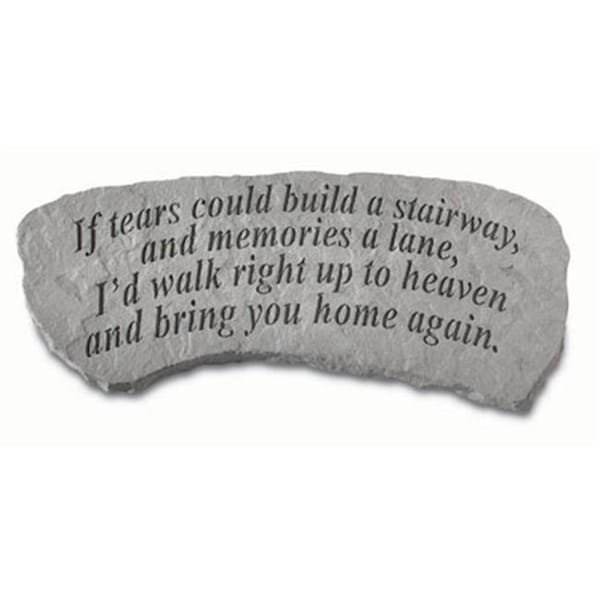 Kay Berry Inc Kay Berry- Inc. 36020 If Tears Could Build A Stairway - Memorial Bench - 29 Inches x 12 Inches x 14.5 Inches - 36020