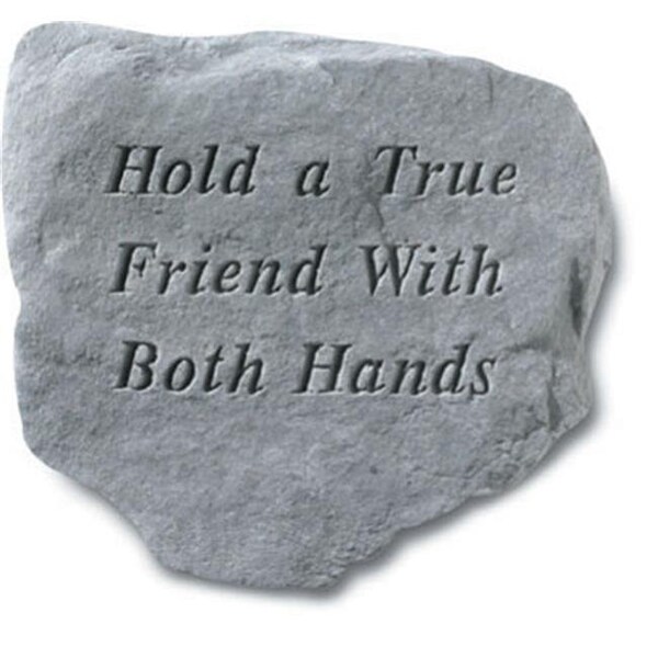 Kay Berry Inc Kay Berry- Inc. 63520 Hold A True Friend With Both Hands - Memorial - 11 Inches x 10 Inches - 63520
