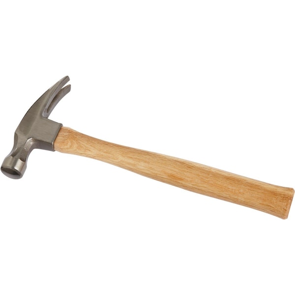 All-Source 16 Oz. Smooth-Face Rip Claw Hammer with Hardwood Handle - 391727