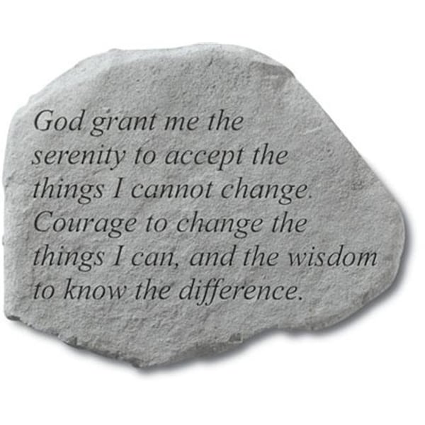 Kay Berry Inc Kay Berry- Inc. 61120 God Grant Me The Serenity - Memorial - 15.5 Inches x 11.5 Inches - 61120