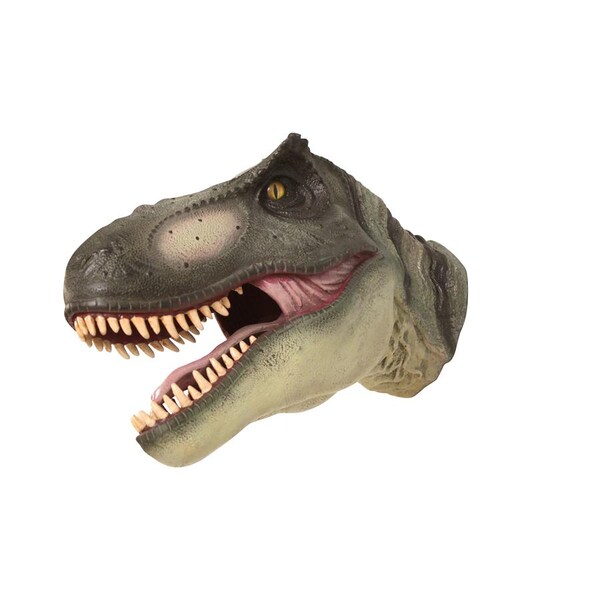Design Toscano Scaled Tyrannosaurus Rex Dinosaur Wall Trophy - NE110085