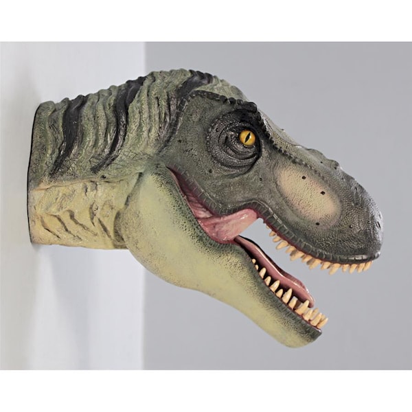 Design Toscano Scaled Tyrannosaurus Rex Dinosaur Wall Trophy - NE110085