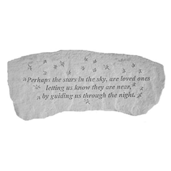 Kay Berry Inc Kay Berry- Inc. 36620 Perhaps The Stars In The Sky - Memorial Bench - 29 Inches x 12 Inches x 14.5 Inches - 36620