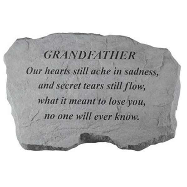 Kay Berry Inc Kay Berry- Inc. 98920 Grandfather-Our Hearts Still Ache In Sadness - Memorial - 16 Inches x 10.5 Inches x 1.5 Inches - 98920